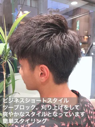 ショート パーマ ヘアアレンジ メンズ メンズパーマ特化/ メッシュ/薫/店長のヘアスタイル