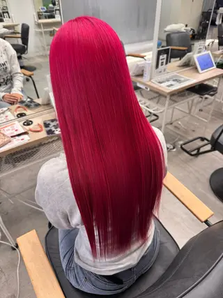 ロング ハイトーン/カラー/ ゆい🌟のヘアスタイル