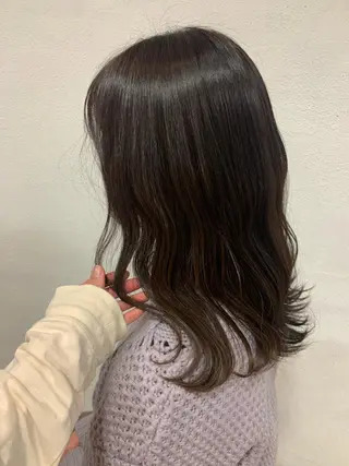 セミロング カラー まつ毛パーマ🐏 NANAMIのマツエク・マツパデザイン