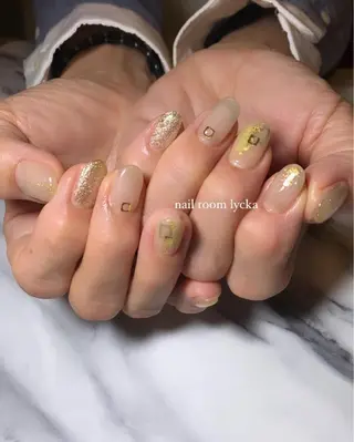 ネイル ネイルルームリッカ 𝐦𝐚𝐲𝐮のネイルデザイン