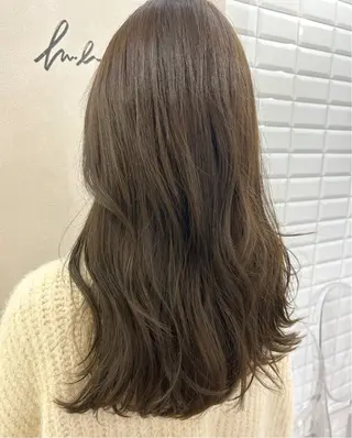 ロング カラー hubhair レイヤー/透明感のヘアスタイル