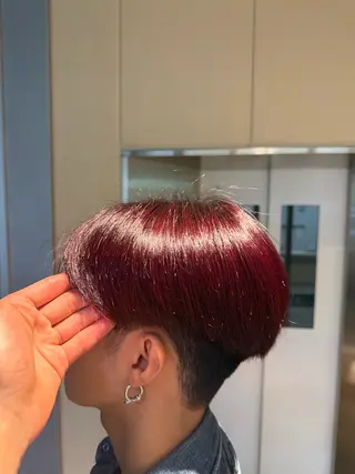 ショート メンズ アトリエファゴ yosukeのヘアスタイル