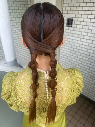 ヘアアレンジ 大人可愛いヘアメイク 💋🧚♀️しずかのその他イメージ