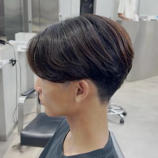 メンズ 曲がる縮毛矯正 LIBER 　岩名のヘアスタイル