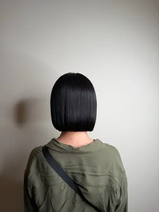 ミディアム 山口 りかのヘアスタイル