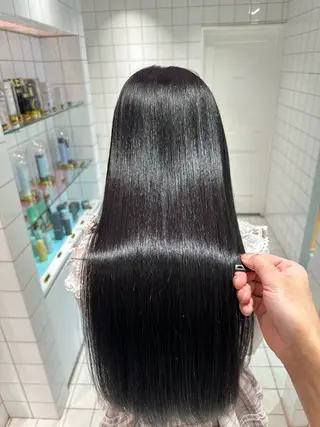 ロング ✨縮毛矯正✨レイヤー ホウダカズヒロのヘアスタイル