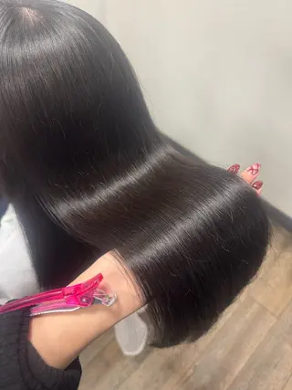 ミディアム Rena/韓国 /ワンホンヘアのヘアスタイル