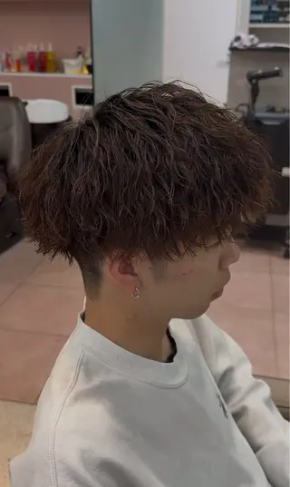ショート パーマ メンズ 【メンズパーマ特化】 壱岐祥一朗のヘアスタイル