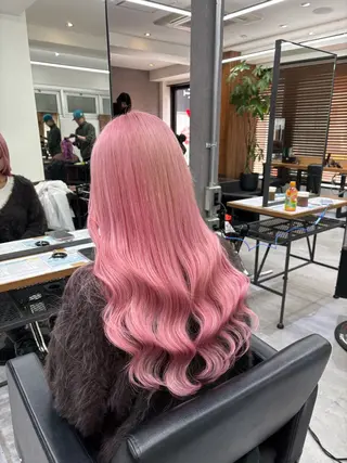 ENA💗NEXT /ハイトーンエクステのヘアスタイル