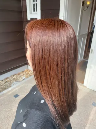 ミディアム カラー 有田 隼のヘアスタイル