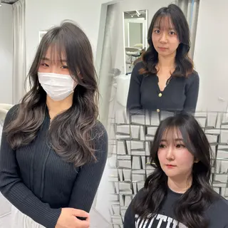 ロング パーマ ko kiのヘアスタイル