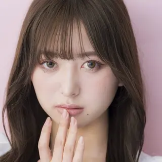 ロング 松本 聖未のヘアスタイル