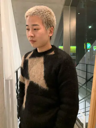 メンズ オカモト ハルカのヘアスタイル