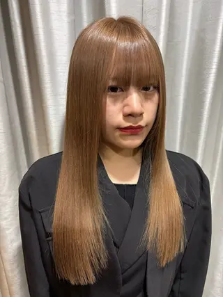 ロング カラー 中山 美空🌙のヘアスタイル