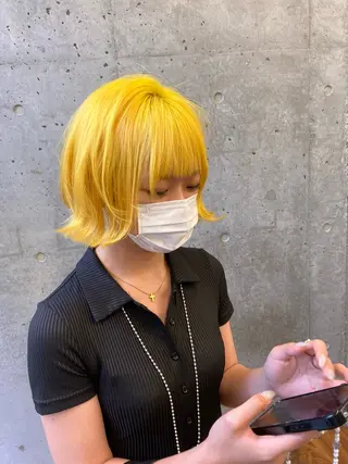 ショート カラー 🌈艶ハイトーン特化 🌈NOZOMUのヘアスタイル
