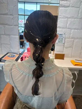 ヘアアレンジ 🫧美髪&髪質改善 𝔼𝕀𝕄𝕀🫧のヘアスタイル