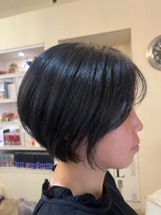 ショート 富田 迪季のヘアスタイル