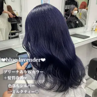 ミディアム カラー 💟RINNA 艶カラー💟のヘアスタイル