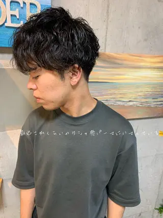 パーマ メンズ Beach 代表 KENTAのヘアスタイル