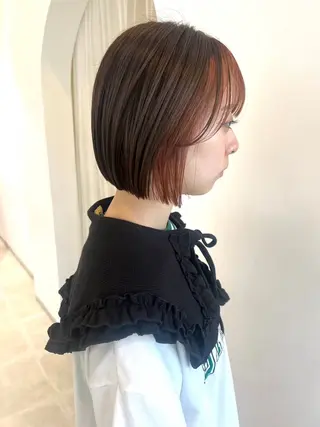 ショート カラー 所 有紗のヘアスタイル