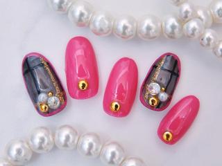 ネイル 💗🪽Tiary Nail🪽💗のネイルデザイン