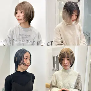 ショート カラー KAZU/レイヤー レイヤー/ハイトーンのヘアスタイル