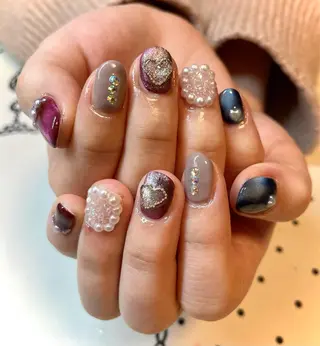 ネイル nailist cocoのネイルデザイン