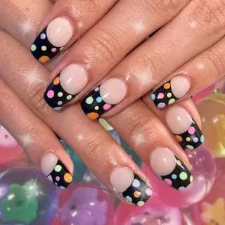 ネイル 𝙃𝙖𝙧𝙪⋆ ˚꩜。個性派のネイルデザイン