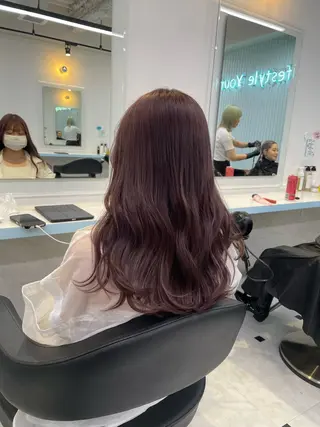 ロング 艶髪/透明カラー💖 💫Hikaru💫のヘアスタイル