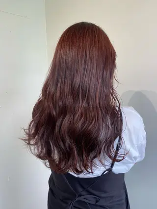 ロング カラー LUVISM新潟🎀 透明感カラー/ミユのヘアスタイル