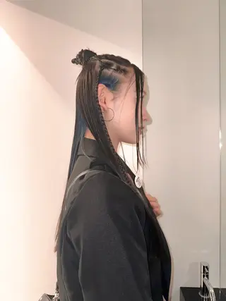 マツエク・マツパ saki|大名 パーマ|ハイトーンのヘアスタイル