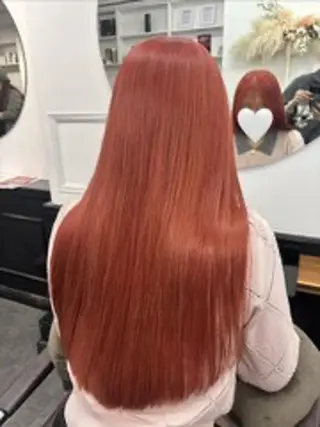 ロング カラー 渡邊 美優のヘアスタイル