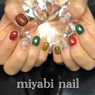 ネイル miyabi nail 桂川駅近くのネイルデザイン