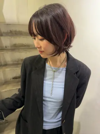 ショート ミワ ハナのヘアスタイル