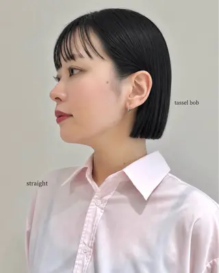 ショート タッセルボブ /DAIKIのヘアスタイル