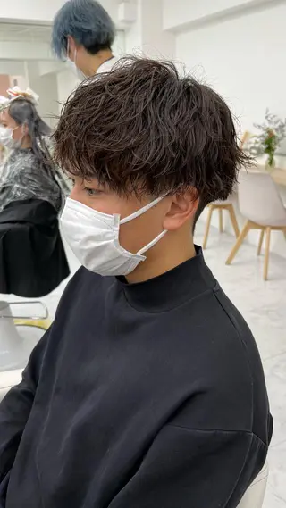 パーマ メンズ 🔥メンズ特化🔥 永瀬椋のヘアスタイル