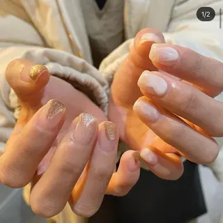 カラー ネイル scre as Etelのネイルデザイン