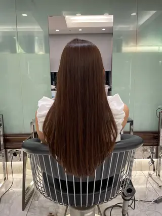 ロング 縮毛矯正/レイヤー 🌙児玉光瑠のヘアスタイル