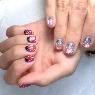 ネイル しゅ しんしょうのネイルデザイン