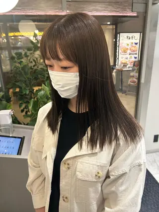 セミロング 髪質改善/艶カラー MISATOのヘアスタイル