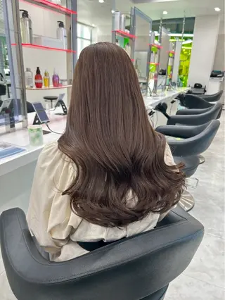 ロング カラー 🍀ブラウンベージュ sakura🍀のヘアスタイル