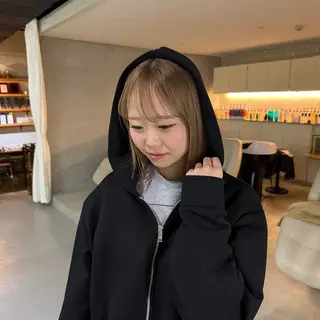 ショート カラー rimi ／透明感カラーのヘアスタイル