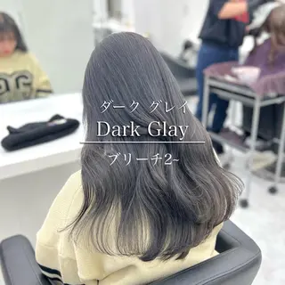 ロング カラー ヘアアレンジ 💍透明感×韓流ハイ トーン💍RYUTAのヘアスタイル