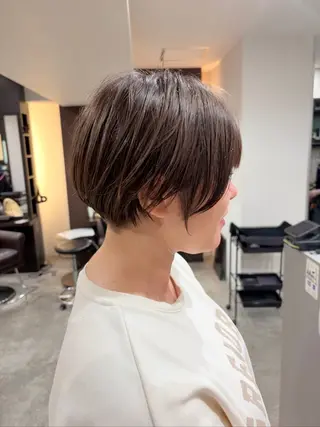 ショート カラー お悩み改善 美容師✂鷲田竜也のヘアスタイル