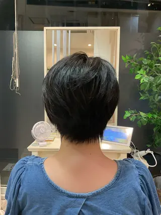 ショート period. ほりはるかのヘアスタイル