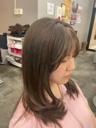 ロング カラー 🌹ミラクル美容師 🌹✨クッポ✨のヘアスタイル