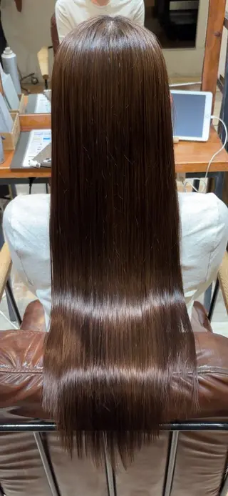 ロング 髪質改善・ 縮毛矯正・清水天空のヘアスタイル