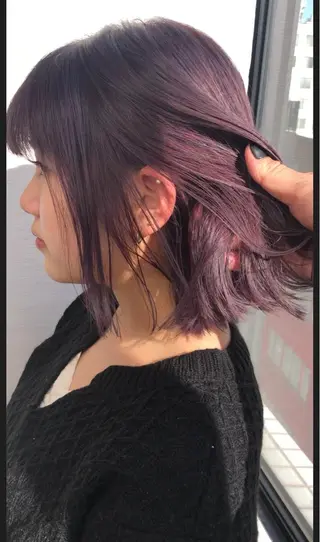 カラー soelle Hanaのヘアスタイル