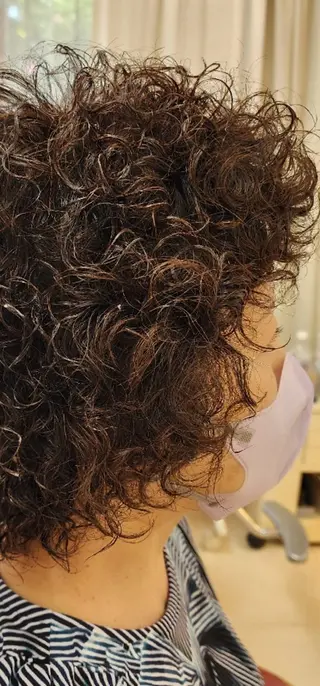 ミディアム パーマ hairmake Juinのヘアスタイル