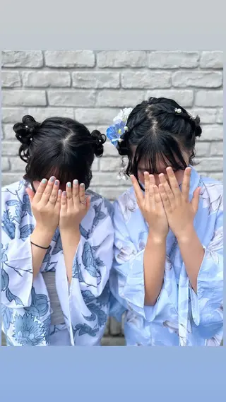 ロング ヘアアレンジ 横浜ヘアメ髪質改善 カラー🎀💘みさきのヘアスタイル